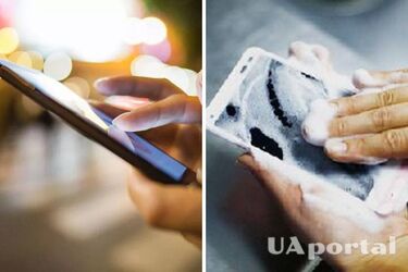 To avoid cracks: how to wipe your smartphone screen