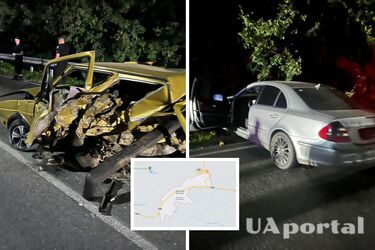 На Закарпатье пьяный водитель легковушки наехал на пешеходов и столкнулся с другим авто: среди погибших 2-летний ребенок (фото)