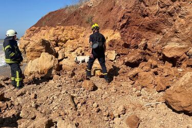 A child died in a landslide in Odesa (photos)