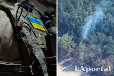 Нацгвардейцы дроном уничтожили наблюдательный пункт оккупантов на юге (видео)