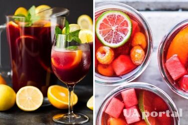 Refreshing sangria with nectarines and raspberries: how to prepare in 15 minutes