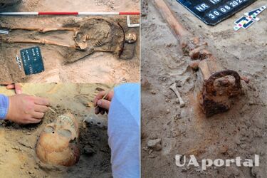 В Польше нашли могилу 'ребенка-вампира' 17 века (фото)