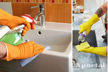 How to clean the sink easily: step-by-step instructions