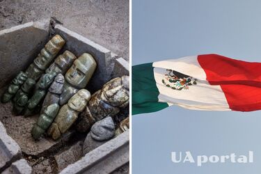 Ancient stone effigies discovered in Aztec temple in Mexico (photo)