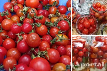 Швидкий рецепт маринованих помідорів чері на зиму (фото)