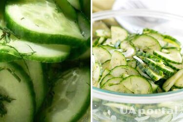 Рецепт пряного салату з огірків за 5 хвилин