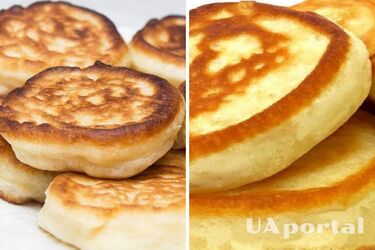 Як зробити пишні оладки з яблуками на кефірі