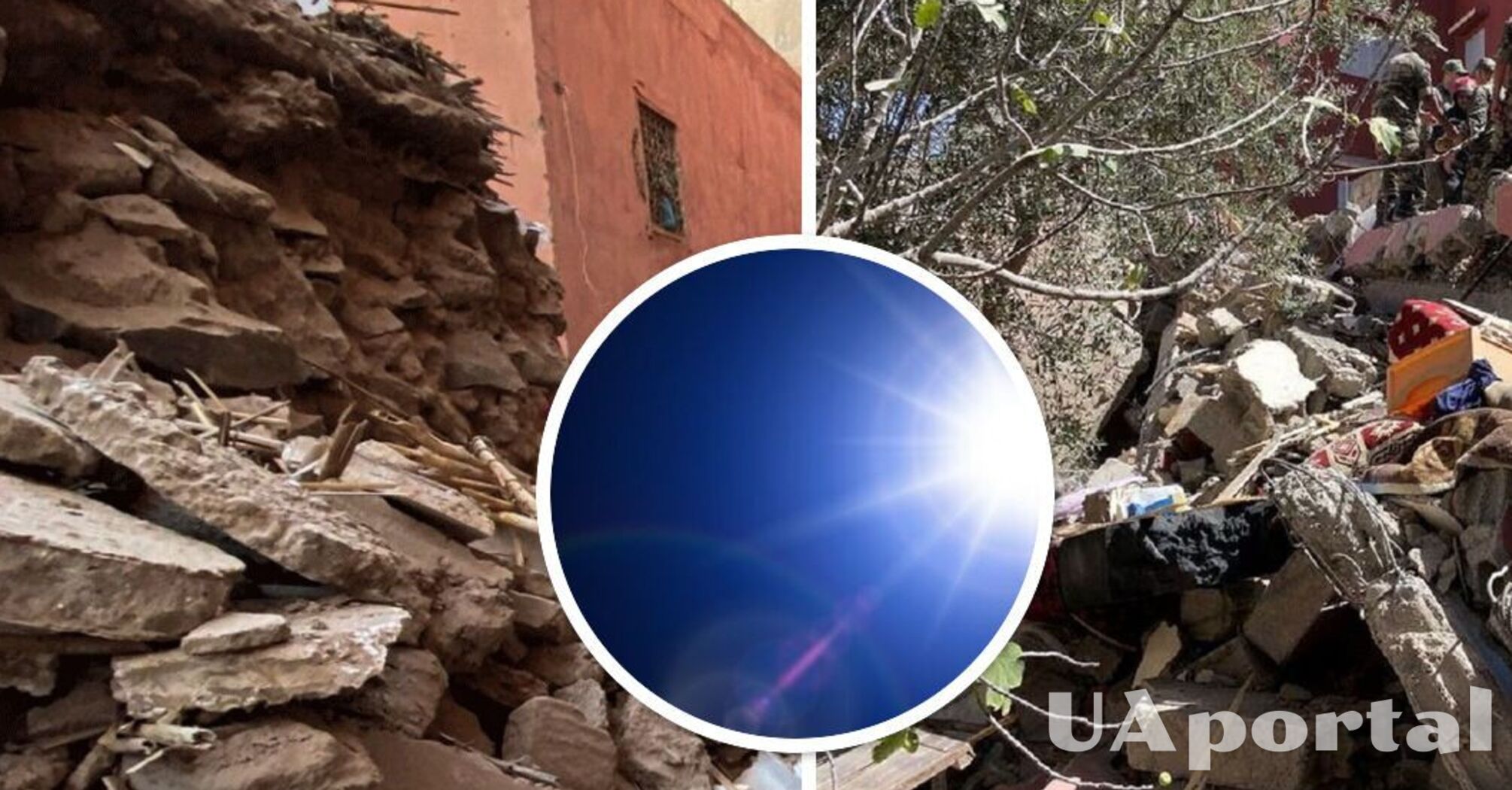 Перед землетрясением в Марокко заметили странную синую вспышку в небе (видео)