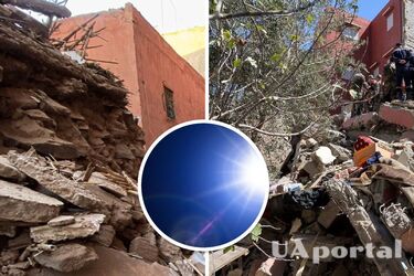 Перед землетрусом у Марокко помітили дивний синій спалах в небі (відео)