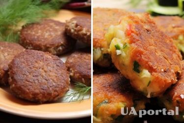 Рецепт веганских котлет из кабачков и гречневой каши