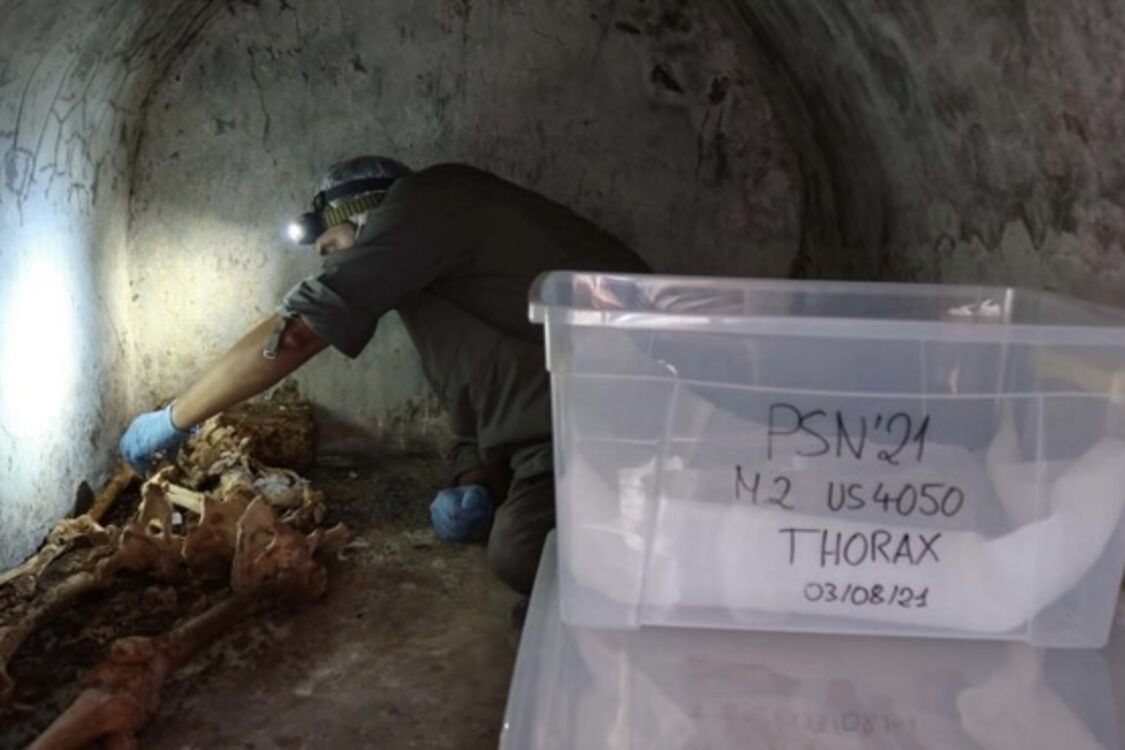 У Помпеях знайшли гробницю з муміфікованим тілом: проливає світло на культурне життя міста 