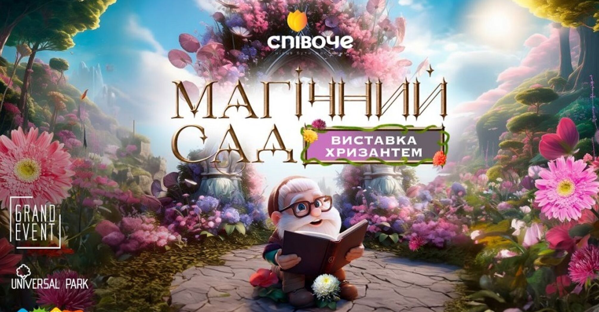 'Магический сад' на певческом поле в Киеве. Осеннее событие, которое нельзя пропустить