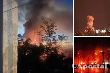 Na Krymie drony zaatakowały zakład remontu statków w Sewastopolu, rosyjskie okręty Floty Czarnomorskiej zostały uszkodzone: zdjęcia i wideo z trafień