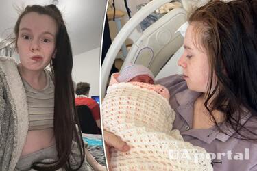 19-річна британка не знала, що вагітна, поки не побачила, як з неї стирчить нога дитини (фото)