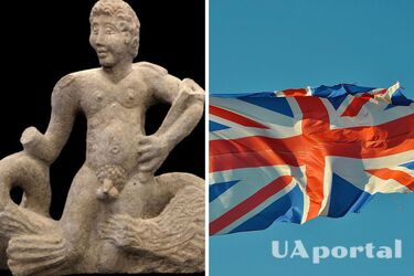 У Британії виявили унікальну римську статую Тритона (фото)