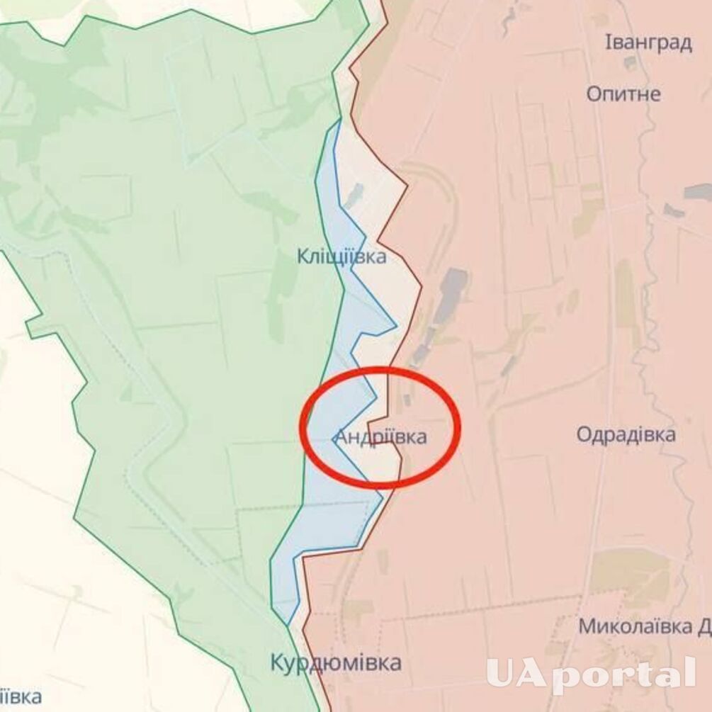 3 ОШБр звільнила Андріївку, повністю розбивши 72 бригаду окупантів. Карта фронту