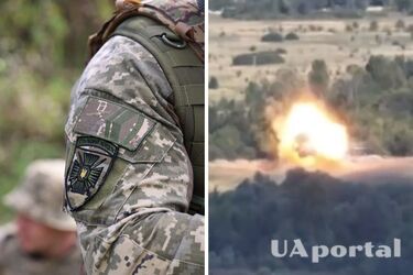 Пограничники из миномета поразили укрепленную позицию оккупантов в Харьковской области (видео)