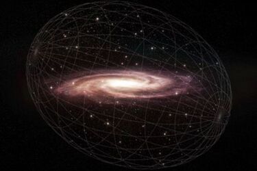 Вчені вважають, що темна матерія може бути причиною того, що диск Чумацького Шляху викривлений та скручений