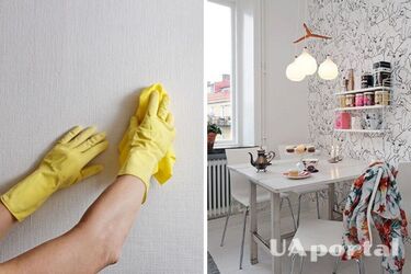 Як легко очистити шпалери на кухні від жиру та глибоких забруднень