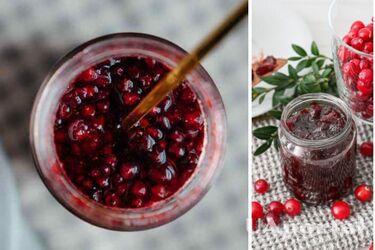 Як зробити варення з брусниці в сиропі