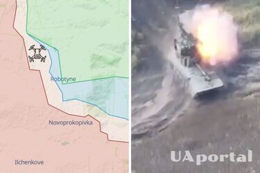 ВСУ уничтожили САУ 2С1 Гвоздика в Новопрокоповке Запорожской области