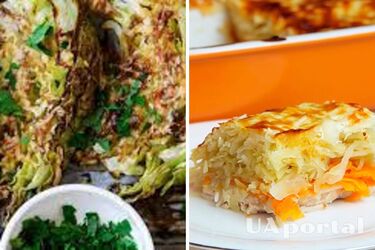 Диетический ужин: рецепт запеченной капусты за 30 минут