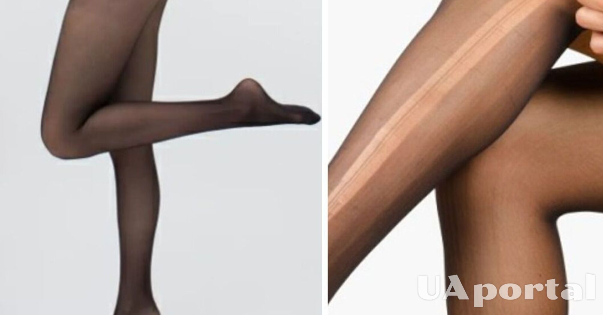 An arrow appeared on nylon tights: how to hide it 