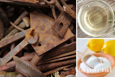 Как удалить ржавчину из металла – как очистить ржавые предметы