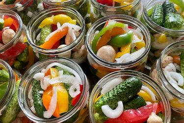 Как сделать сотое из овощей и грибов на зиму