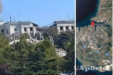 Окупанти підтвердили удар по штабу Чорноморського флоту рф в Криму (відео)