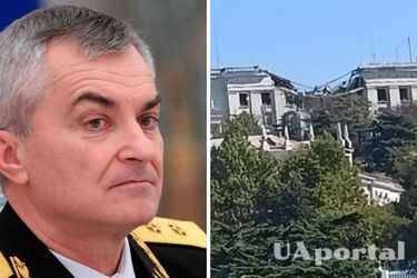 При ударе по штабу ЧФ РФ было ликвидировано 34 офицера и командующего российским флотом.