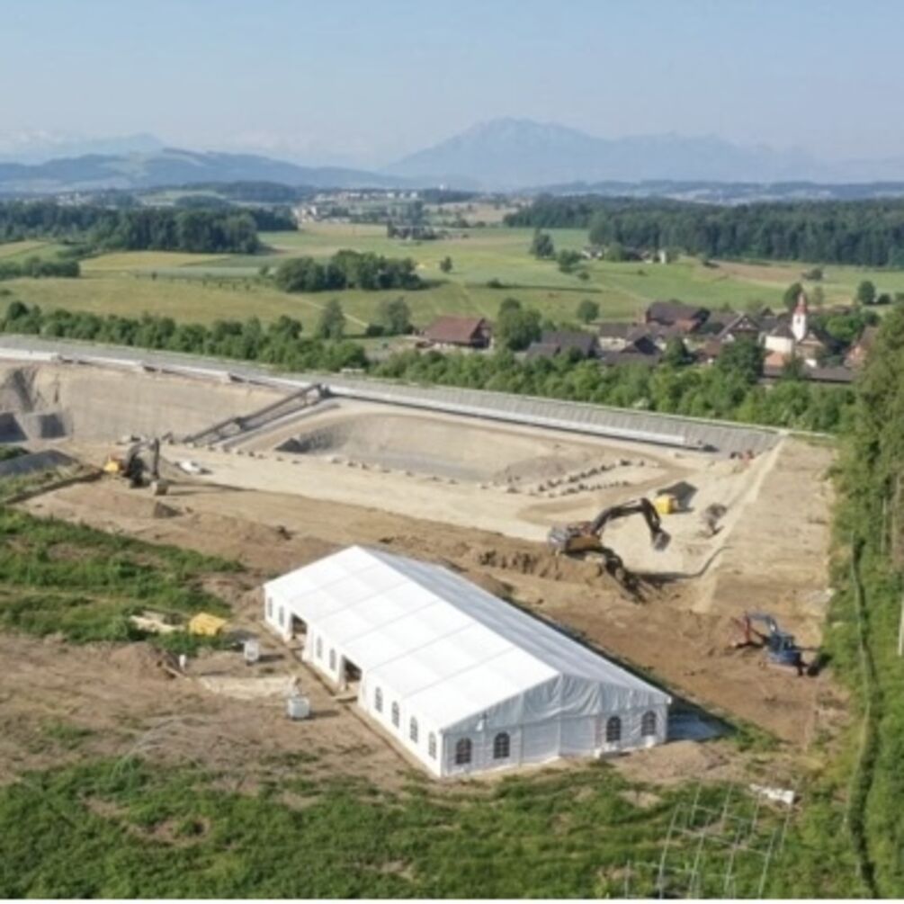 Ruins of a building built in the era of Ancient Rome were found in Switzerland