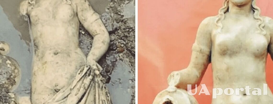 В Турции археологи обнаружили мраморную статую нимфы 2 века н.э.