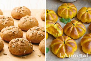 Удивите гостей: рецепт тыквенных булочек с ветчиной и моцареллой