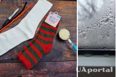 Як уникнути зайвої вологи в кімнаті за допомогою шкарпеток з рисом чи чаєм