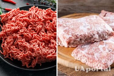 How to freeze and thaw minced meat