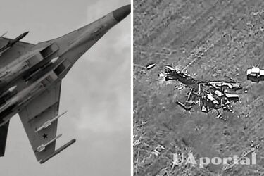 Уничтожение российского Су-35 под Токмаком: появилось фото остатков самолета