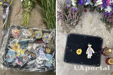 З могили Джуса вкрали пам'ятні шеврони