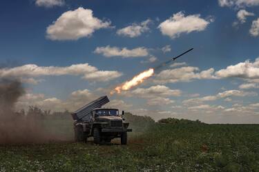 Бойцы 47 бригады устроили 'огненное шоу' оккупантам на Мелитопольском направлении (видео)