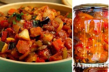 Как законсервировать сотое с баклажанами на зиму