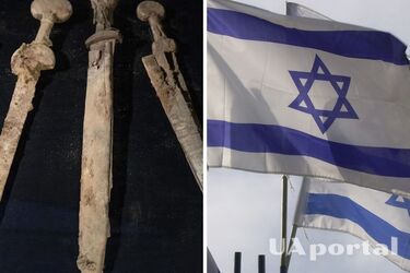 В Израиле обнаружили четыре исключительно сохранившихся римских меча в пещере у Мертвого моря (фото)