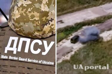 Пограничники эффектно 'поджарили' две 'буханки' оккупантов (видео)