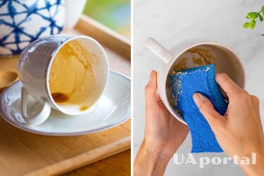 Как отмыть чашки от стойких кофейных пятен