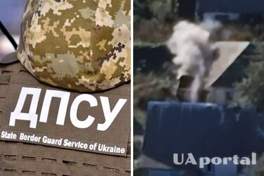 Пограничники попали в командный пункт оккупантов: повредили внедорожник и часть здания (видео)