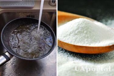 How to wash pots and pans with baking soda