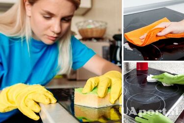 A newspaper is needed: how to effectively clean a glass-ceramic stove