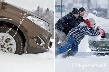 Що робити, якщо авто застрягло в снігу: покрокова інструкція
