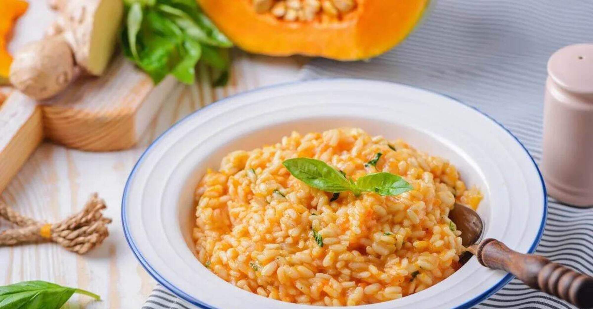 How to cook risotto with pumpkin