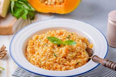 How to cook risotto with pumpkin