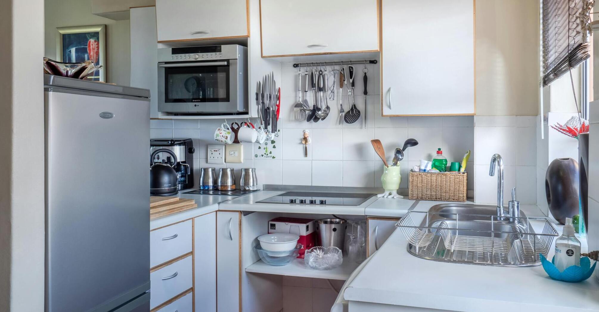 How to equip a small kitchen: 5 tips